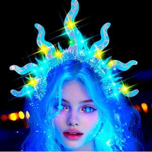 Light up octopus costume headband